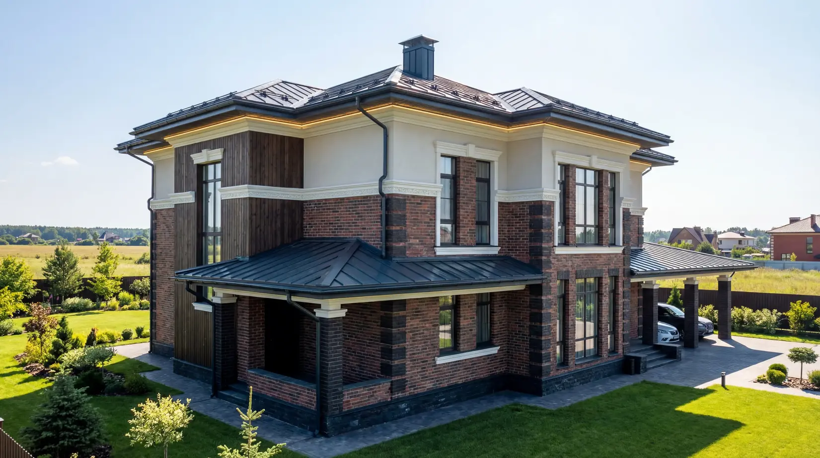 Двухэтажные дома — фото 25